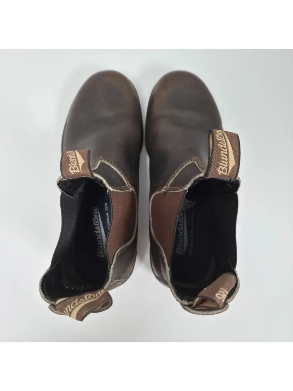 Blundstone 550 Youth Brown Leather Chelsea Boots 000562 US Size 4.5